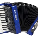 Hohner Bravo Ii 48 Blu A16542 Silentkey Fisarmoniche