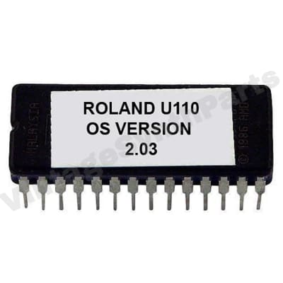 Roland U-110 Eprom with Latest OS version 2.03 firmware U110 Rom