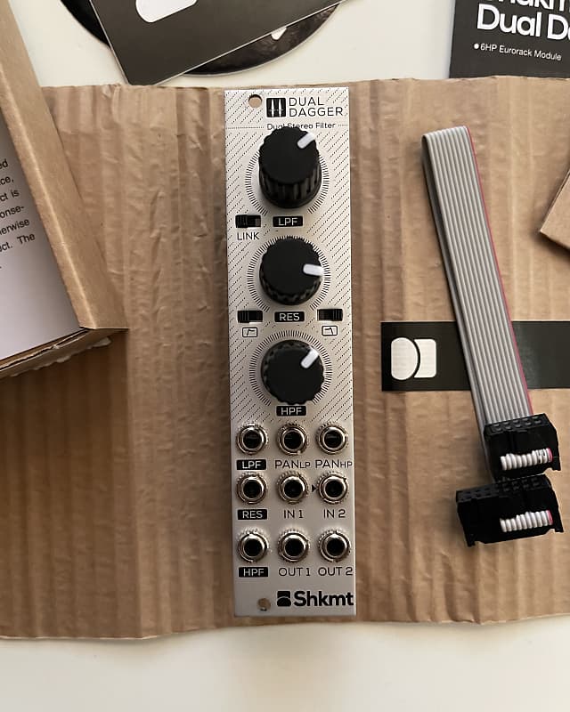Shakmat Dual Dagger Stereo Filter Eurorack Module 6hp *New