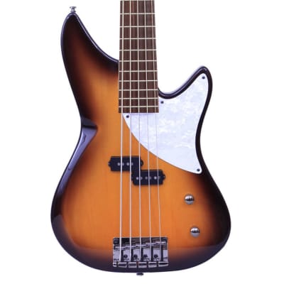 MTD Kingston CRB 5 5-String Bass Guitar - Amber Burst - B-Stock image 3