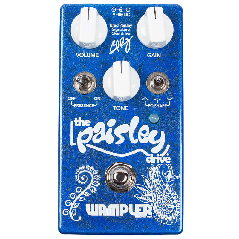 Wampler Paisley Drive BRAND NEW WITH WARRANTY! FREE PRIORITY SHIPPING IN THE U.S.! image 1