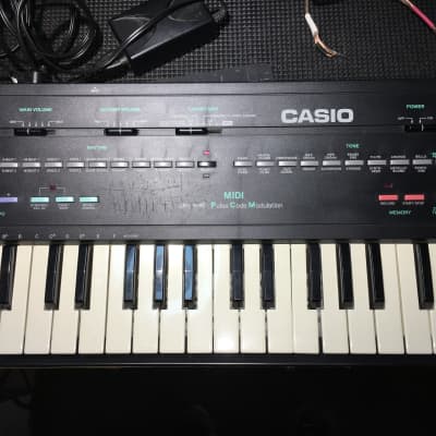 Casio  Casiotone MT-240 ~ Vintage 1980s ~ Pulse Code Modulation Keyboard Synthesizer ~ MIDI in out image 2