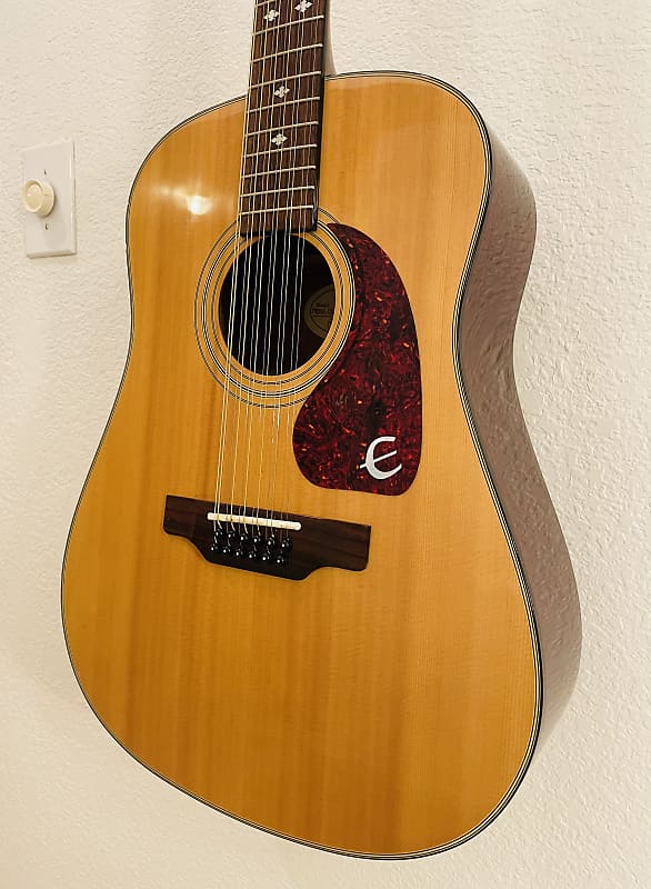 Epiphone By Gibson PR-350E Acoustic/Electric 12 String Guitar | Reverb