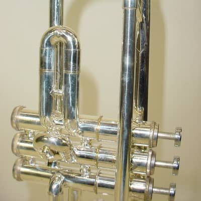 Vintage Eterna by Getzen Severinsen Silver-Plated Trumpet image 6