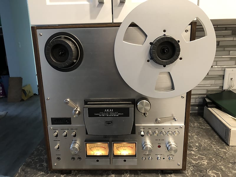 Akai GX-630DB 1/4 Dolby 4 Track Reel To Reel Tape Recorder Serviced