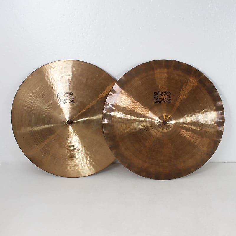 PAISTE 2002 Soundedge HIHAT SET 1970s 14