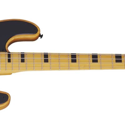 Schecter Model T Session Bass Guitar | Aged Natural Satin for sale