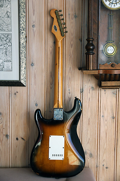 Greco SE 800 Two Tone Sunburst Nitro Finish Natural Relic Reverb
