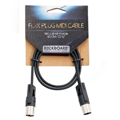 RockBoard FlaX Plug MIDI Cable 60CM / 23 5/8 Inch for sale