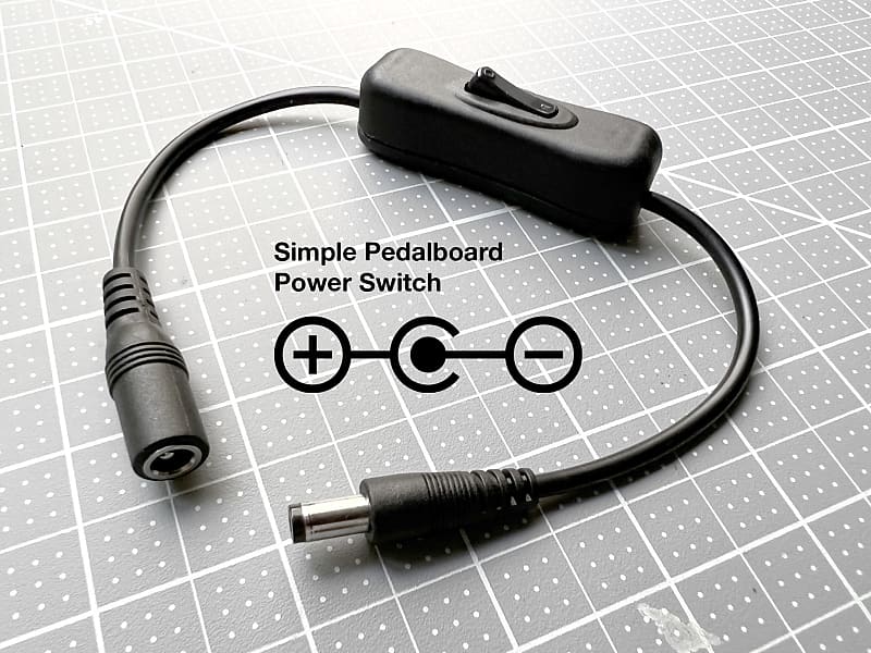 Simple In-Line Pedalboard Power Switch - Up to 24V / 2.0A - | Reverb