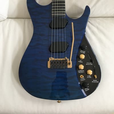 Moog Paul Vo Collector's Edition Quilted Blue #2 image 8