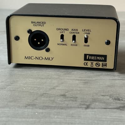 Reverb.com listing, price, conditions, and images for friedman-mic-no-mo-passive-cabinet-simulator