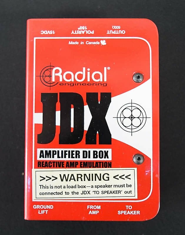 Radial JDX Amplifier Direct Box image 1