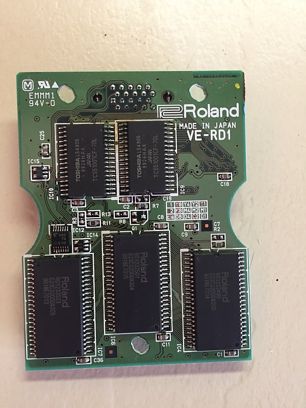 Roland VE_RD1 Expansion board for A70 and A90 1998 Reverb UK
