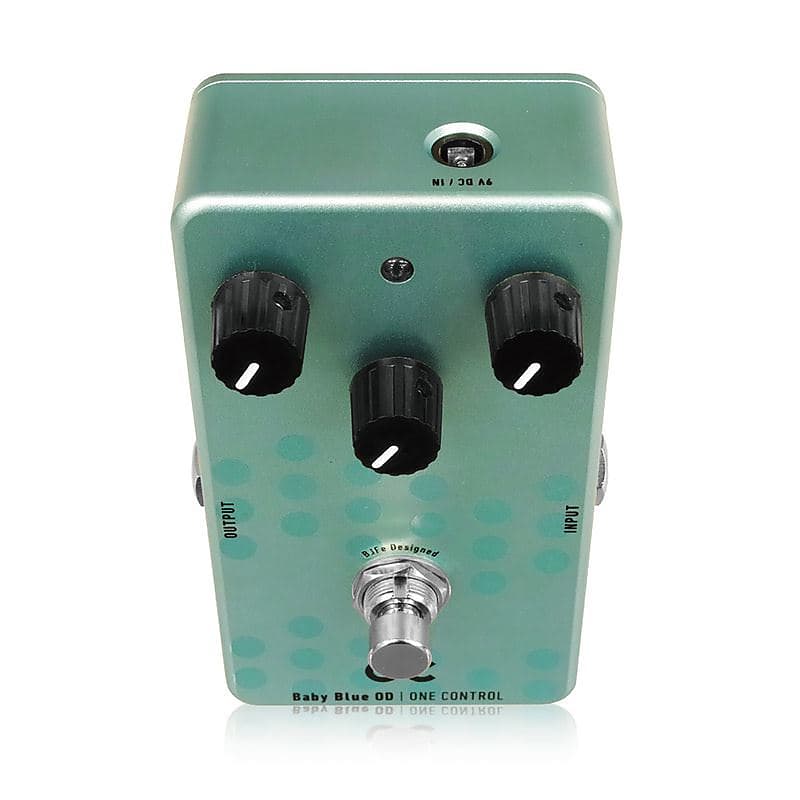 One Control BJF Baby Blue Overdrive pedal | Reverb