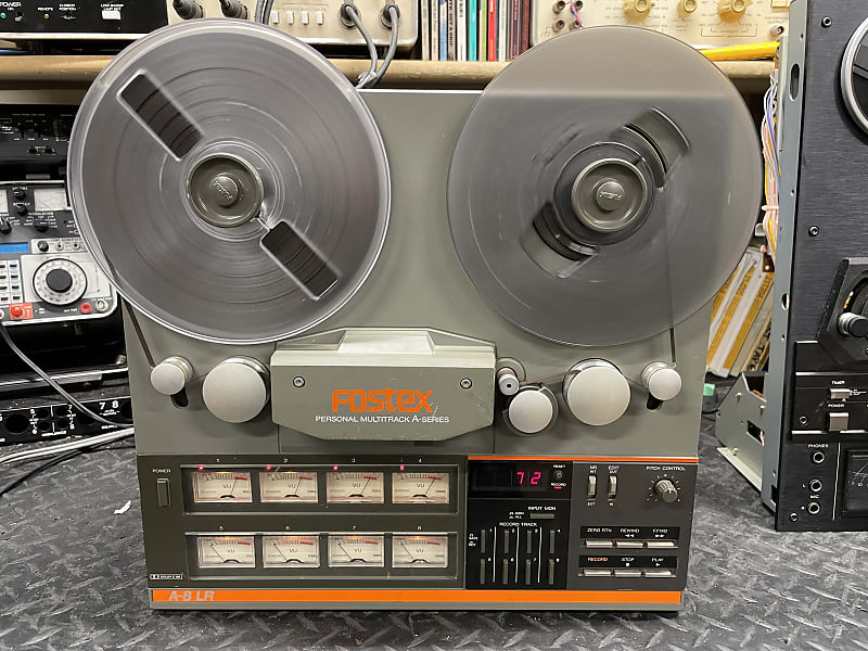 Fostex A Series A-8 LR Vintage Multi-Track 1/4 Reel-to-Reel Tape