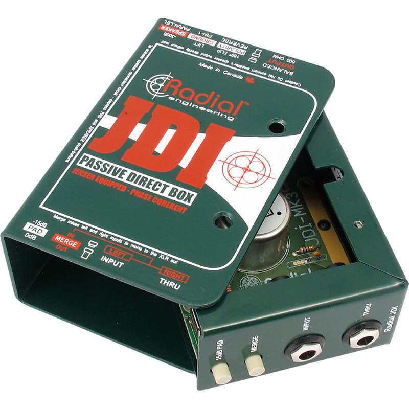 Radial JDI Passive Direct Box | Reverb Radial JDI Passive Direct Box | Reverb