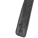 Levy's Leathers DM1SG-BLK 2.5 Inch Leather Guitar Strap