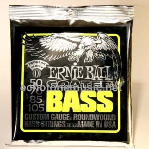 Ernie Ball 3832 Coated Regular Slinky Electric Bass String (50 - 105)