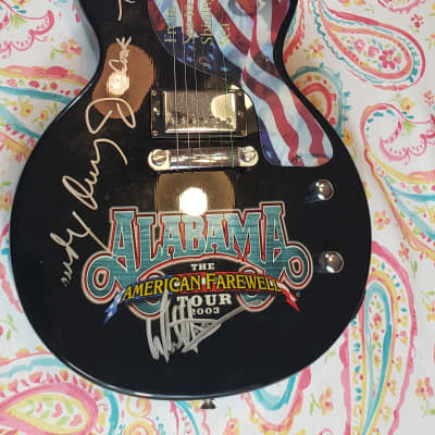 Epiphone  - Alabama Farewell Tour Guitar - Autographed By Band 2003 for sale