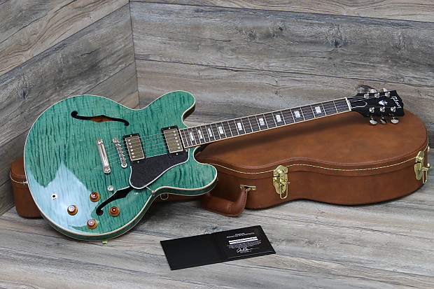 Gibson es 335 clearance turquoise