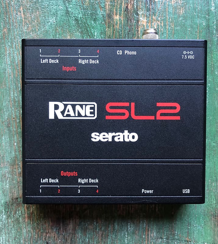 豊富な得価rane sl2 scratch live 2 serato dj 動作品　ケーブル　レコード2枚 インターフェース