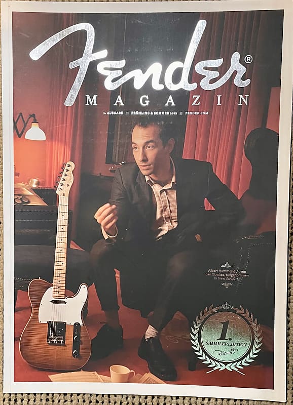 Fender Magazin 2011 1. Sammleredition german Reverb