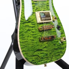 ESP Horizon Original Series See Thru Green Exhibition Electric Guitar image 11