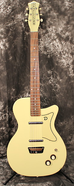 Late 1990's Danelectro '56 U2 Reissue Cream Electric Guitar | Reverb
