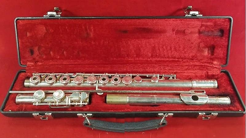 Gemeinhardt G285 open-hole Concert Flute, USA, Very Good | Reverb