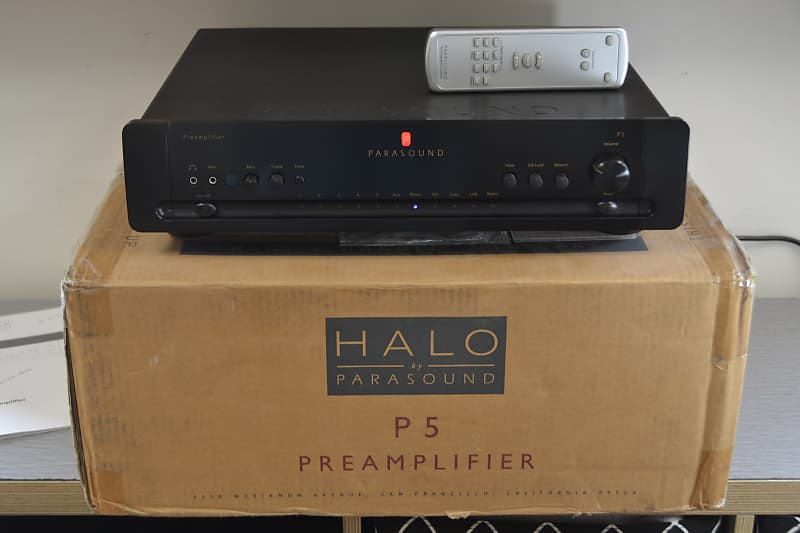 Parasound Halo P5 Stereo Preamplifier  			