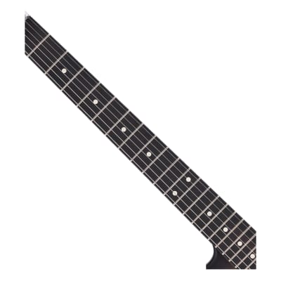 EVH 5150 Series Deluxe Poplar Burl Guitar - Black Burst w/Ebony FB image 3