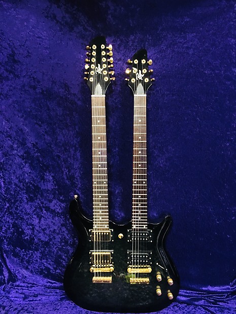 Rogue double neck shop guitar