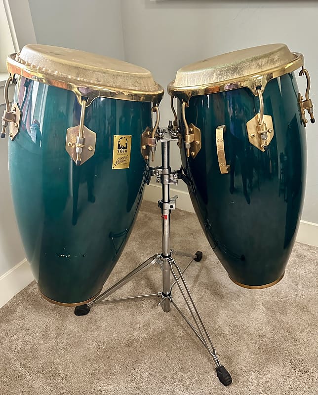 Toca Percussion Kaman Limited Edition 2020s - Green Pair