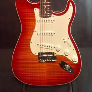 Fender Custom Shop Double Bound Slab Body Stratocaster Reverb