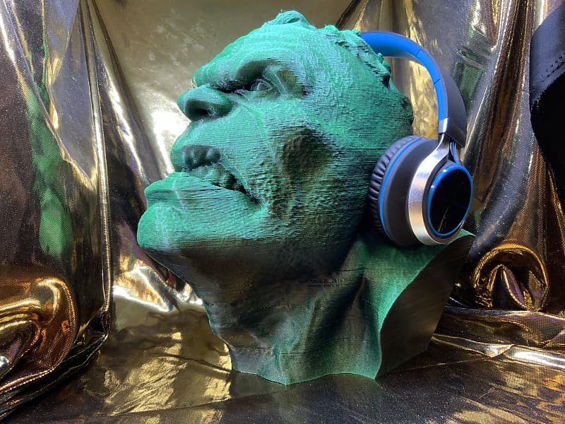 The Hulk Headphone Stand Incredible Immortal Marvel Comic Superhero Headset Rack Avengers Hero