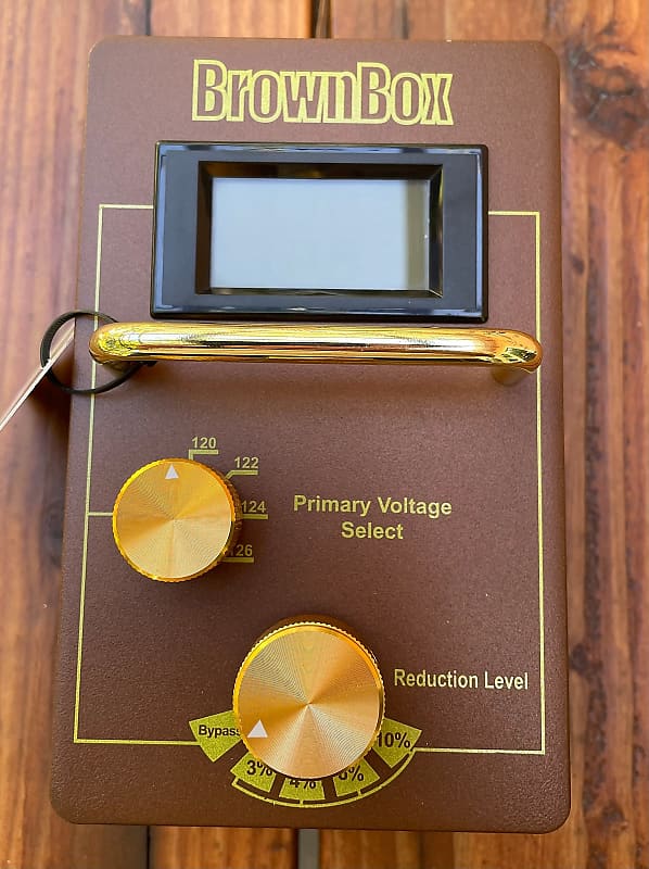 Amprx Brown Box Voltage Attenuator. Run your vintage amps Reverb UK
