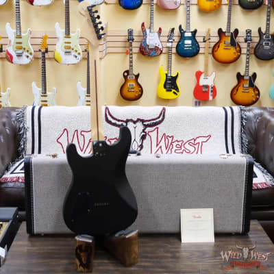 Fender USA Jim Root Stratocaster Ebony Fingerboard Flat Black image 9