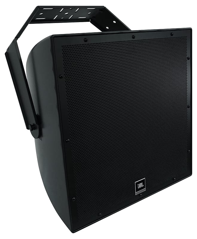 JBL AWC15LF-BK 15&quot; Black Indoor/Outdoor 70V Surface Mount Commercial Subwoofer  			