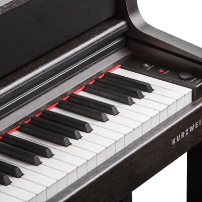 Kurzweil CUP410-SR 88 Key Hammer Action Digital Piano. Rosewood image 4
