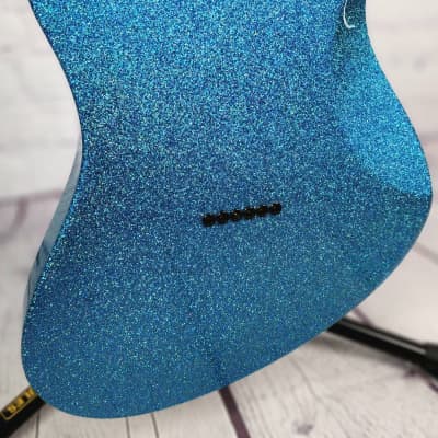 Balaguer Guitars USA Series Espada Gloss Ocean Sparkle Roasted Maple image 10