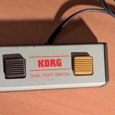 Korg S-2 dual foot switch image 1
