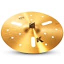 Zildjian K0890 16" K Zildjian Series Efx Thin Drumset Cast Bronze Cymbal with Low to Mid Pitch and Medium Bell Size