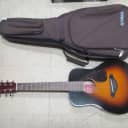 Yamaha JR2-TBS 3/4 Scale Folk Guitar Tobacco Brown  Sunburst w Gig Bag