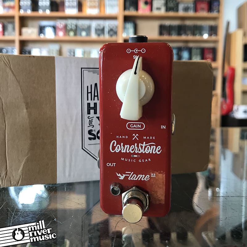 Cornerstone Flame XS Boost Effects Pedal Used