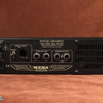Mesa Boogie M-Pulse WalkAbout 300W Bass Amp Head image 6