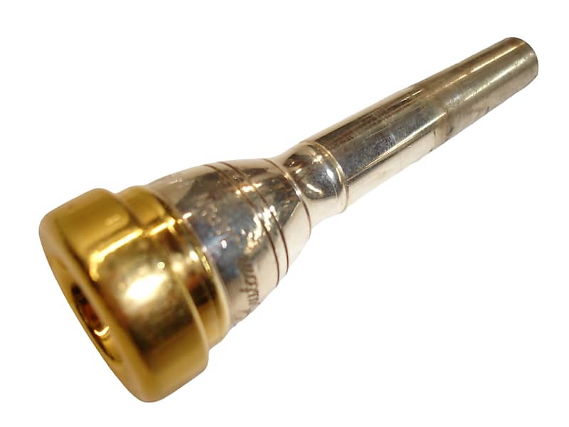 Yamaha 14B4GP Trumpet Mouthpiece 14B4 SilverPlated, Gold Reverb