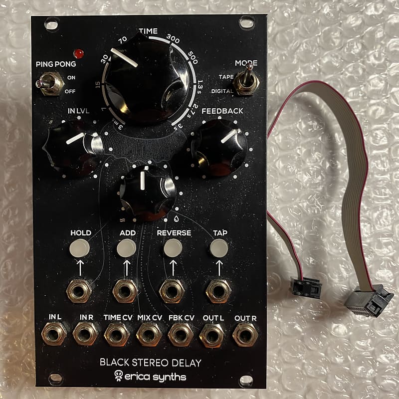Erica Synths Black Stereo Delay