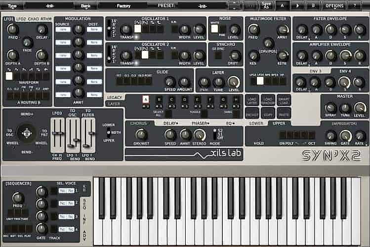 XILS SynX XILS Labs Analog DCO-based synth Poly-timbral image 1