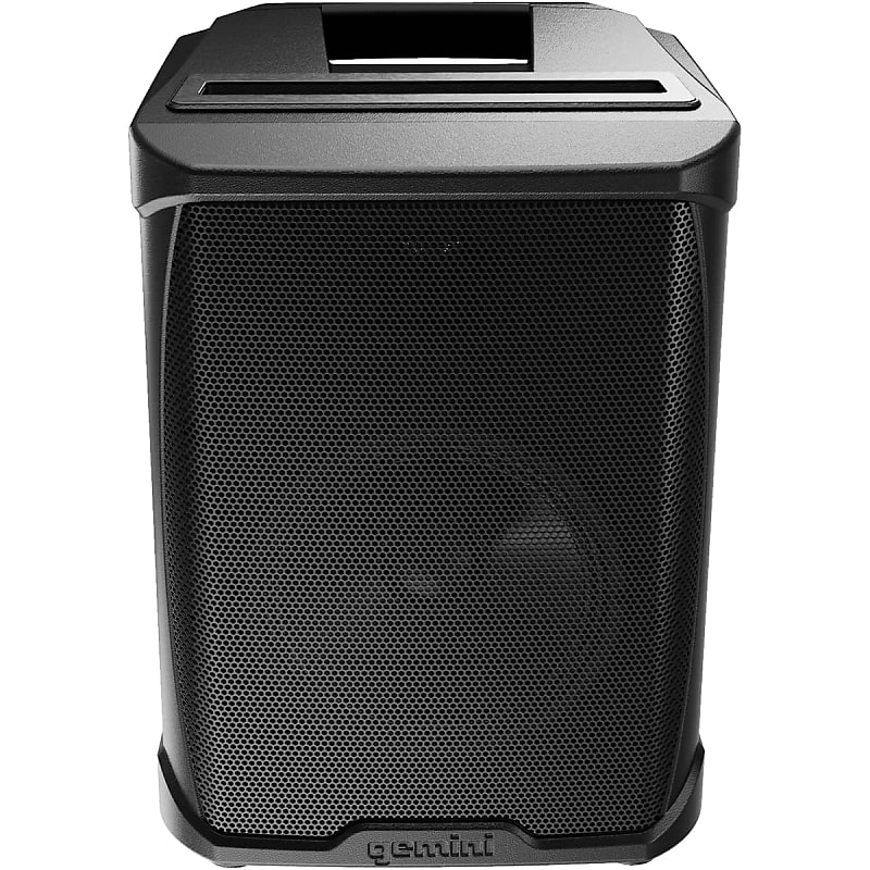 Gemini GPSS-650 200w 6.5" Battery Powered PA System Speaker w/ Built-In Mixer image 1